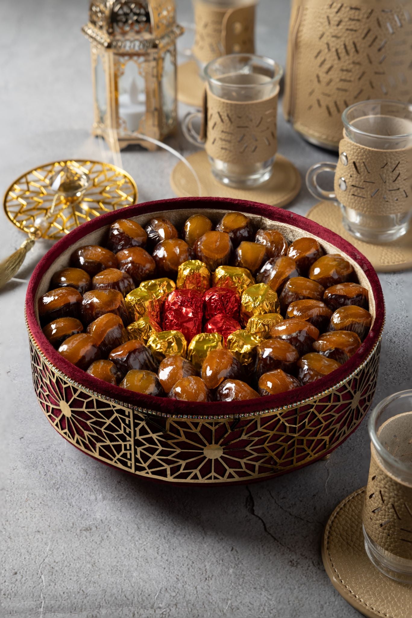 Ramadan Red Tray